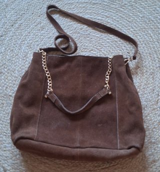 Bolso Sfera Piel Marrón