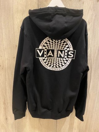 Sudadera Vans Negra con Capucha para hombre