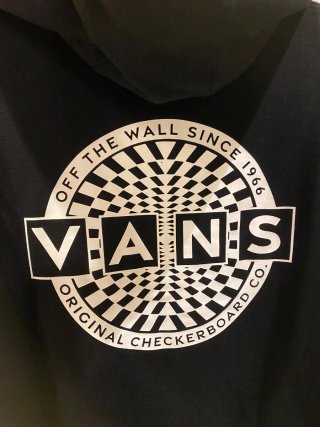 Sudadera Vans Negra con Capucha para hombre