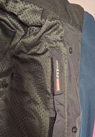 Chaqueta Moto LS2 Bolton Azul Oscuro, Talla M