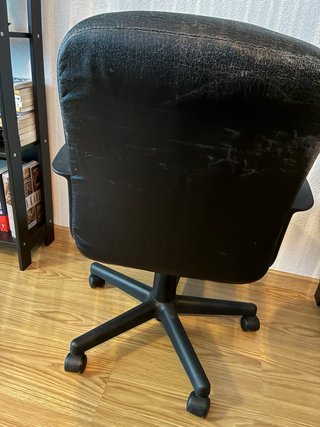 Silla de escritorio negra