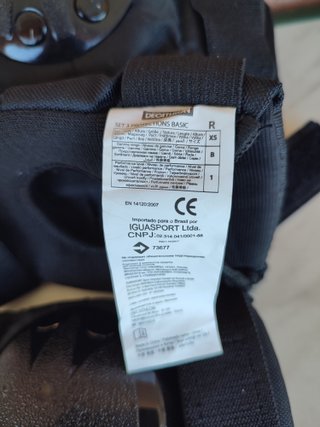 Protecciones Oxelo para Patinaje Negro