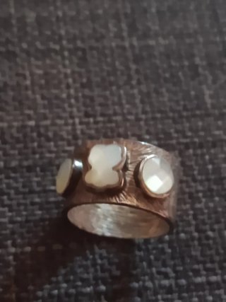 Anillo Tous Plata y Nácar