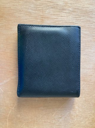 Billetera Prada Negra Hombre