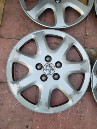 4 Tapacubos Peugeot R16