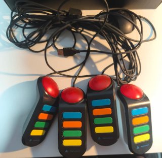 Buzz PS2 Mandos 4 unidades