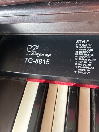 Piano Eléctrico Ringway