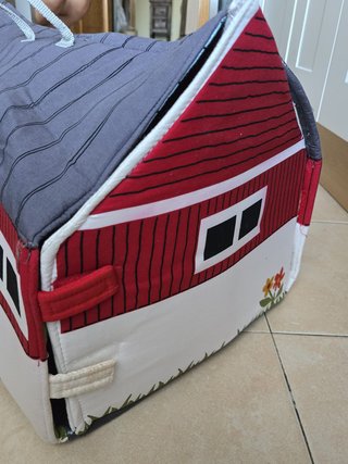 Parque infantil IKEA de tela con animales