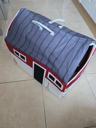 Parque infantil IKEA de tela con animales