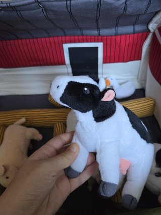 Parque infantil IKEA de tela con animales