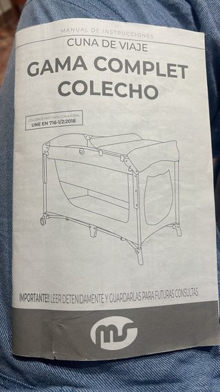 Parque/Cuna Viaje con Cambiador Bebé