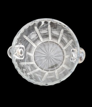 2 Cubiteras de cristal tallado con asas (1 o 2)
