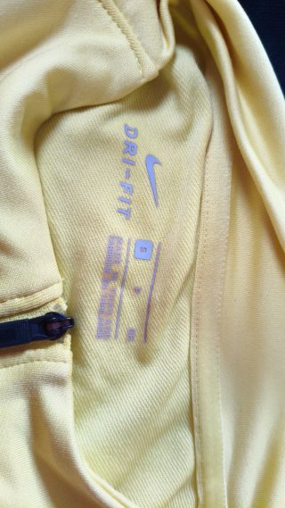 Sudadera FC Barcelona Nike Amarilla