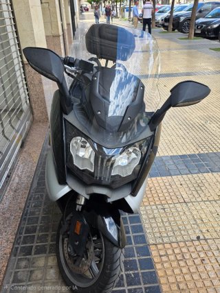 BMW C650 GT 2016 Maxi Scooter Negra/Plata