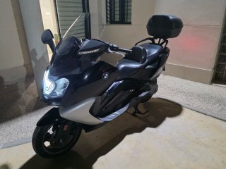 BMW C650 GT 2016 Maxi Scooter Negra/Plata
