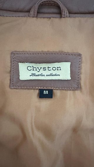 Chaqueta de piel Chayton marrón chocolate