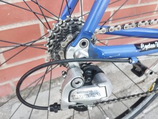 Bicicleta de carretera Marcarini azul