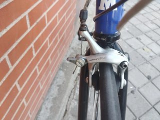 Bicicleta de carretera Marcarini azul