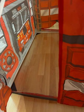 Casita de juguete bomberos