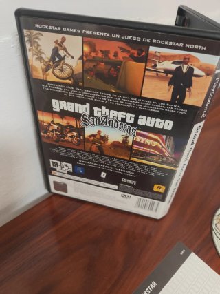 GTA San Andreas PS2 PAL España