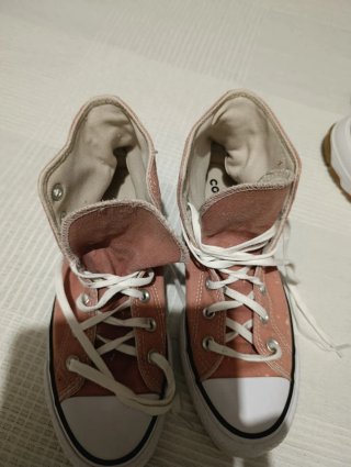Converse plataforma talla 38 Color teja
