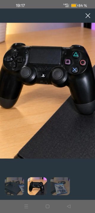 Consola Sony PS4 Negra