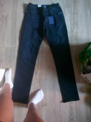 Pantalón elegante vaquero hombre