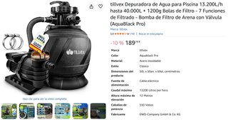 Piscina Bestway, depuradora y limpiafondos