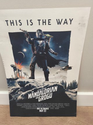 Póster Star Wars The Mandalorian & Grogu