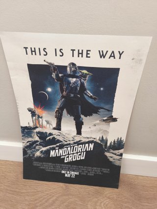 Póster Star Wars The Mandalorian & Grogu