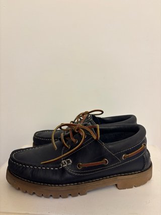 Zapatillas náuticas azul marino talla 35