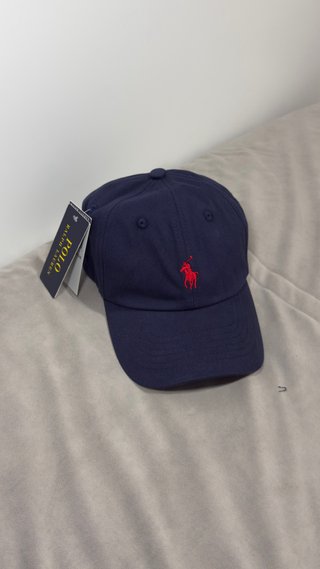 Gorra Polo Ralph Lauren Azul Roja