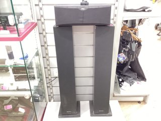 Conjunto Home Cinema B&W Negro