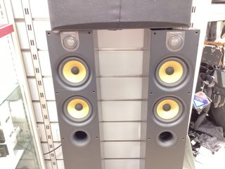 Conjunto Home Cinema B&W Negro