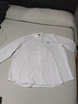 Camisa Polo Ralph Lauren Blanca