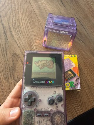 Game Boy Color Morado + Accesorios