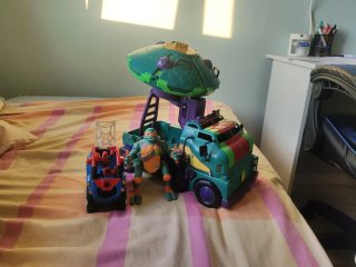 Juguetes: Tortugas Ninja y Spider-Man
