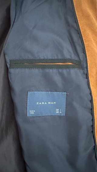 Chaqueta Zara símil ante Talla L