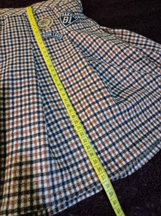 Mini falda Plisada de Cuadros Pull&Bear Talla M