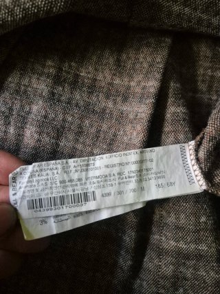 Mini falda Plisada de Cuadros Pull&Bear Talla M