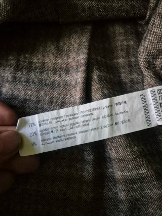 Mini falda Plisada de Cuadros Pull&Bear Talla M