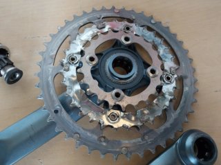 BIELAS SHIMANO DEORE LX M571