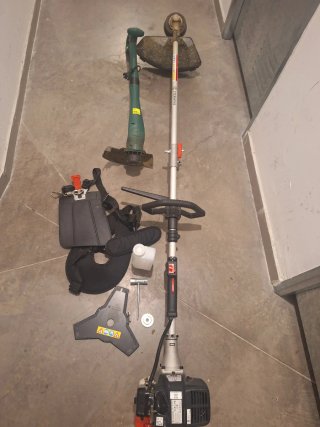Desbrozadora gasolina con accesorios