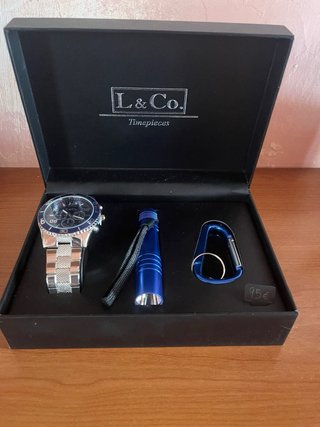 Set L & Co. Orologio e Bracciali