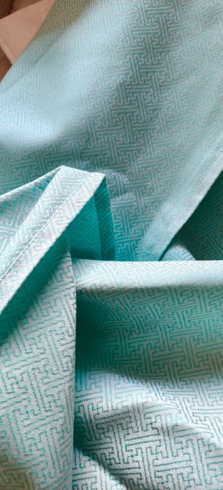 Copridivano Frette Copritutto Copriletto Azzurro