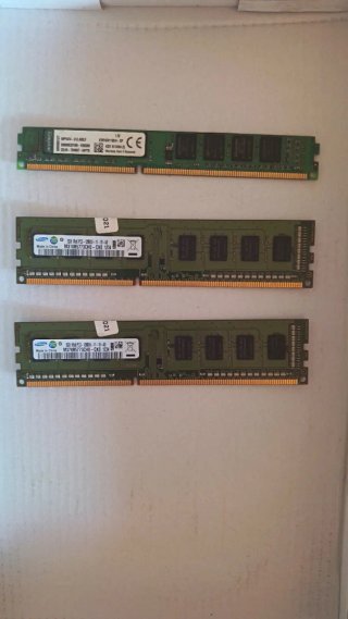 Memoria RAM Kingston y Samsung
