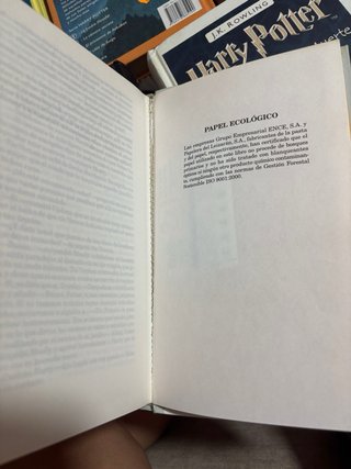 Saga Libros Harry Potter