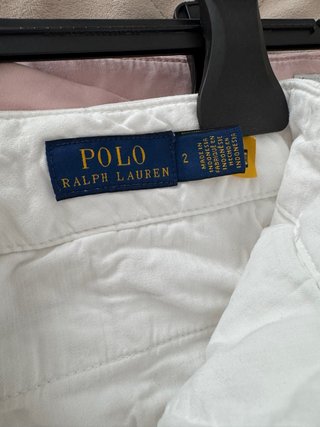 Pantalón Polo Ralph Lauren Talla 2 Blanco