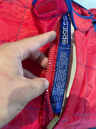 Fato Sparco Novo Vermelho