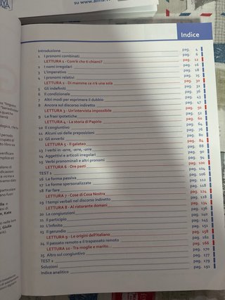 GRAMMATICA LINGUA ITALIANA PER STRANIE 2